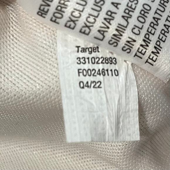 Wild Fable Women's Peach Floral Eyelet Ruffle Sleeveless Corset Crop Top Size XL - Picture 10 of 14